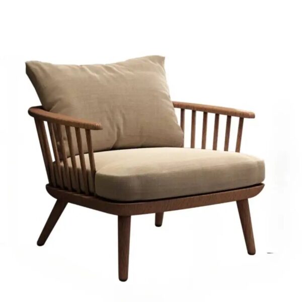 New Lightweight Soft Lounge Chair Comfort Bedroom Luxury Wood Chair