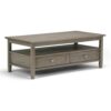 New Extendable Coffee Table Adjustable Reversible Wood Table Drawers